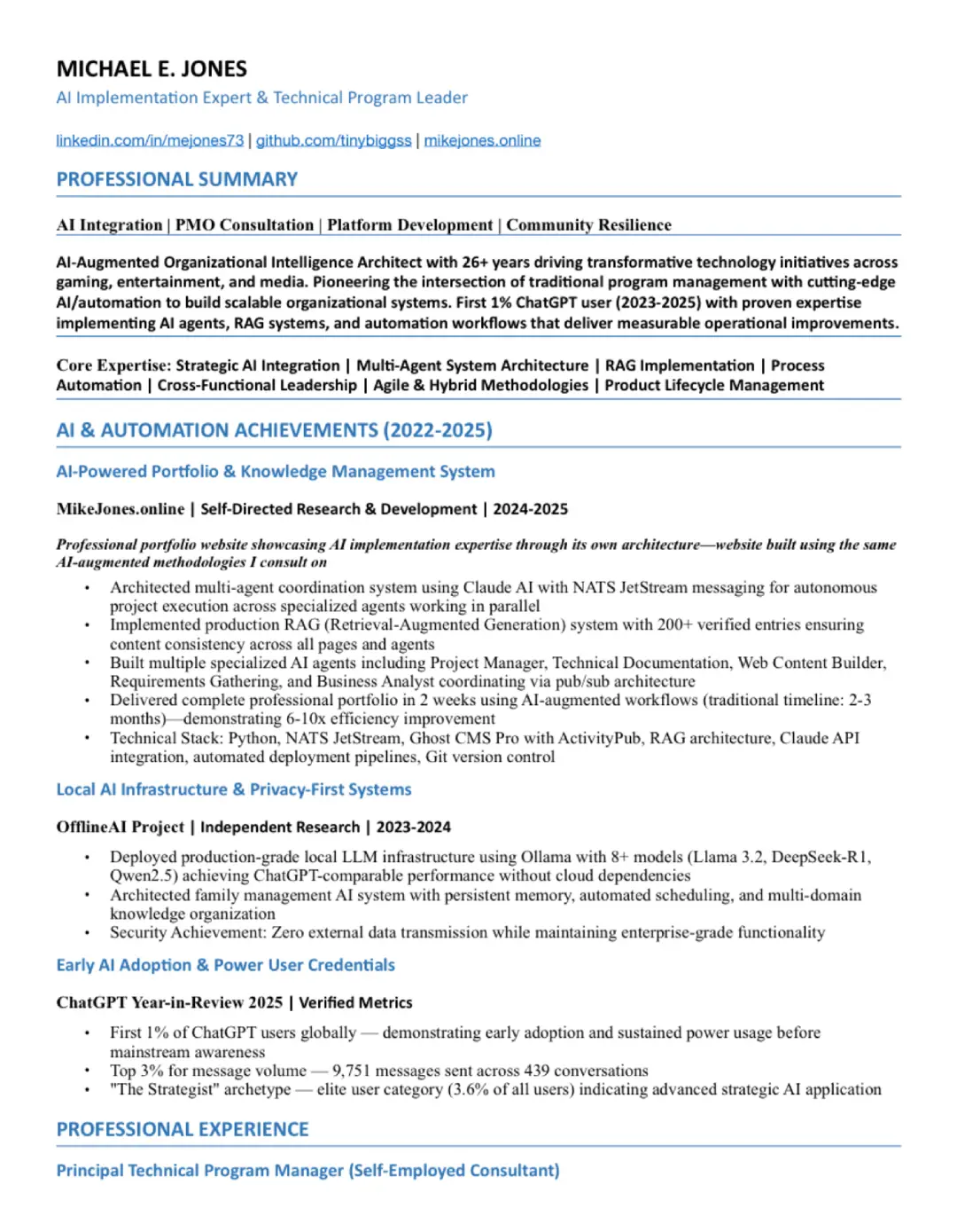 Resume